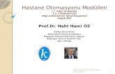 Prof.dr. halit hami oz 01-hastane otomasyonu-amaç kapsam ve standartlar
