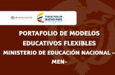 Portafolio modelos educativos flexibles