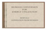 Biomass conversion for fuels methods