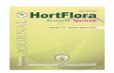 HortFlora Res. Spectrum, Abstracts Vol. 1 (1-4); Year 2012