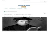 Biografia de martinho lutero