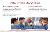 Data driven Storytelling: Make your Big Medium or Small Data Come "Alive"