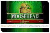 Packaging That Sells Moosehead Presentation 2015