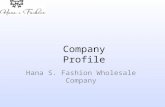 Hanas company profile