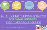 Get quality link building services for small business: discover seo adelaide
