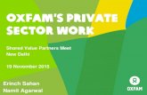 Oxfam Private Sector Work