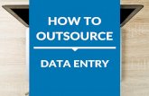 How To Outsource Data Entry