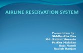 Airways Reservation System(Online Airline Reservation System)