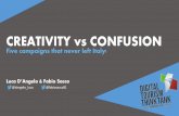 DTTT Italia - Creativity vs Confusion