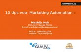 Guapa media: 10 tips voor Marketing Automation