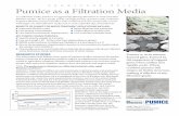 Pumice as a Water Filtration Media (knowledge brief)