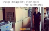 Change management strategies for successful workplace transformation