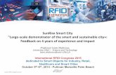 Presentation of SunRise Smart City- International RFID congress 2015, Marseille