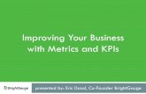 Improving Your Business with Metrics and KPIs