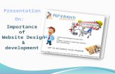 Website design and development service by P&P Infotech