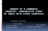 Growth of e commerce industry