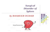 Surgical disorder of spleen   --basheer oudah