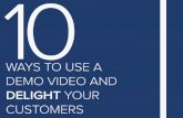 10 Ways to Use a Demo Video