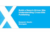 Build search-driven site - understanding cross-site publishing