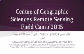 Centre Of Geographic Sciences Remote Sensing Field Camp 2015