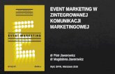 Event marketing -  definicja i efektwyność [P.Jaworowicz / M.Jaworowicz]