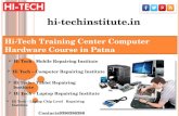 Hi tech training center computer hardware course in patna