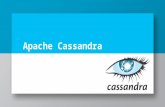 Presentation of Apache Cassandra