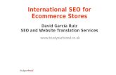 International SEO for eCommerce - David from Trustyourbrand