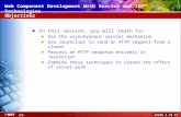 Web component development and JSP technology session 18