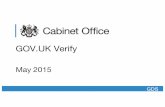 Government Views on the Future of Authentication – Cabinet Office