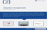 Jayani Surgicals, Nagpur, Pharmaceutical Injectables