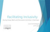 Facilitating Inclusivity in Groups and Disscussions