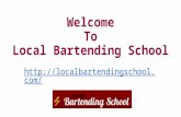 Bartending School: Become a Bartender.