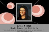 Elyse Hatch Professional Portfolio