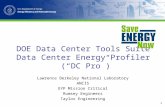 Data Center Energy Profiler - "DCPro" Tool