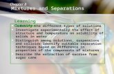 C08 mixtures and separations