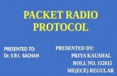 Packet radio protocol
