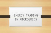 Energy trading in microgrids and managment system