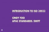 Introduction to financial standards ISO20022  - Cindy Foo