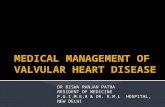 Medical management of valvular heart disease