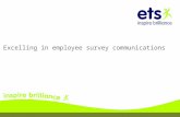 Excelling in employee survey communications