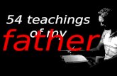 54 teachings of my father