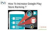 How To Increase Google Play Store Ranking
