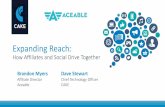 Expanding Reach: How Affiliates and Social Drive Together