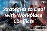 Strategies to Deal with Workplace Conflicts