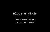Blogs & Wikis Intro