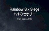 Rainbow six siege - 1v1のセオリー