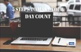 5 steps to plan your day effectively