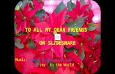 To all my dear friends on slideshare.