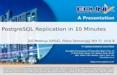 PostgreSQL Replication in 10min - 3rd meetup IDPUG